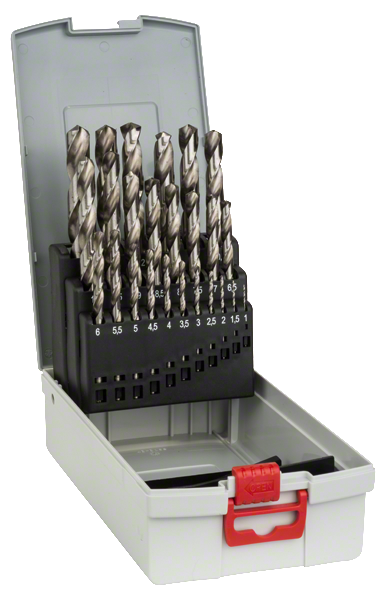 Bosch Professional Pro Box HSS-G 135°, 25 tlg. 1,0-13,0 mm (2608587017)