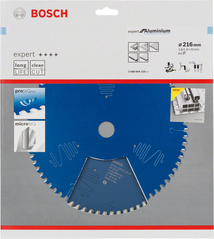 Bosch Professional Kreissägeblatt EX AL B 216x30-64 (2608644110)