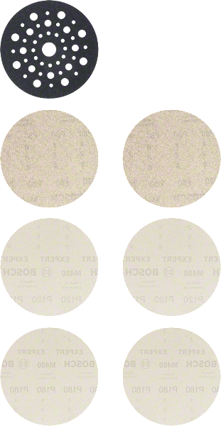 Bosch Professional Netzschleifsch.M480,125mm,StarterKit EXP (2608901202)