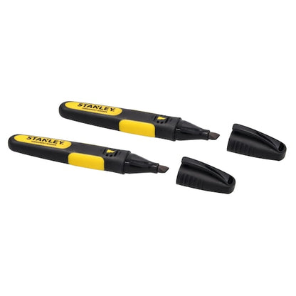 Stanley Permanentmarker FatMax schwarz breit 2St (0-47-314)