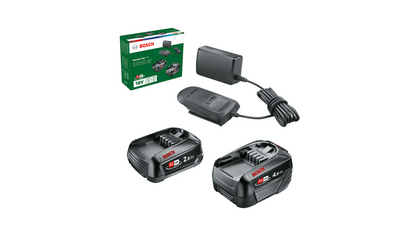 Bosch DIY Akku-Set 18V 2Ah + 4Ah + AL18V-20 (1600A027U9)