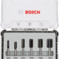 Bosch Professional 6 tlg Nutfräser Set 8mm Schaft (2607017466)