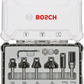 Bosch Professional 6 tlg Trim&Edging Set 8mm Schaft (2607017469)