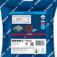 Bosch Professional Expert R781 Prisma Ceramic Fiberscheibe, X-LOCK, 125 mm, 22,23 mm, G 36, 5-tlg. (2608621782)
