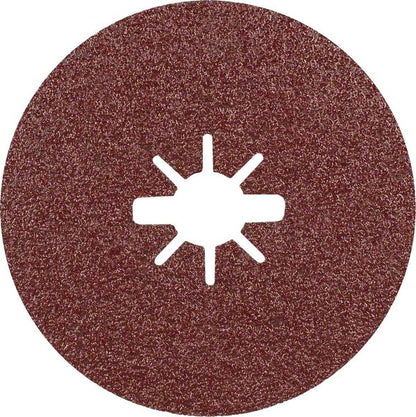 Bosch Professional Expert R781 Prisma Ceramic Fiberscheibe, X-LOCK, 125 mm, 22,23 mm, G 60, 5-tlg. (2608621783)