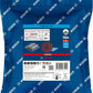 Bosch Professional Expert R781 Prisma Ceramic X-LOCK Fiberscheibe, 125 mm, 22,23 mm, G 36 (2608621794)