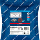 Bosch Professional Expert R781 Prisma Ceramic Fiberscheibe, 180 mm, 22.23 mm, G 60 (2608621798)