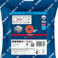 Bosch Professional Expert R782 Prisma Ceramic Fiberscheibe, X-LOCK, 115 mm, 22,23 mm, G 60, 5-tlg. (2608621805)