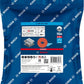 Bosch Professional Expert R782 Prisma Ceramic X-LOCK Fiberscheibe, 115 mm, 22,23 mm, G 36 (2608621820)