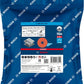Bosch Professional Expert R782 Prisma Ceramic Fiberscheibe, 180 mm, 22,23 mm, G 120 (2608621831)
