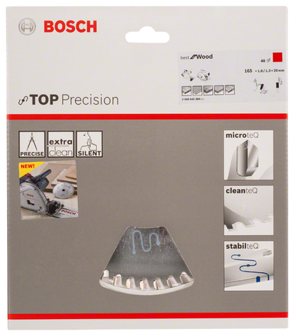 Bosch Professional Kreissägeblatt BS WO H 165x20-48 (2608642384)