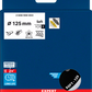 Bosch Professional Multiloch-Pad125mm,weich,M8+5/16 EXPERT (2608900003)