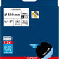 Bosch Professional Expert Multihole Universalstützteller, 150 mm, hart (2608900008)