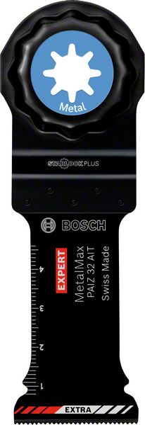 Bosch Professional Expert MetalMax PAIZ 32 AIT Blatt für Multifunktionswerkzeuge, 50 x 32 mm, 10 Stück (2608900020)