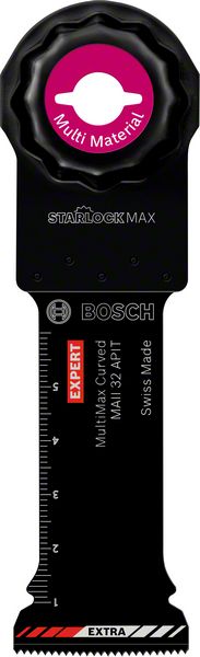 Bosch Professional Expert MultiMax MAII 32 APIT Blatt für Multifunktionswerkzeuge, 32 mm, 10 Stück (2608900032)