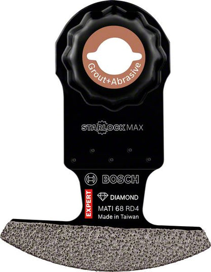 Bosch Professional Expert Corner Blade MATI 68 RD4 Blatt für Multifunktionswerkzeuge, 68 x 30 mm, 10-tlg. (2608900037)