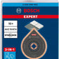Bosch Professional Expert 3 max AVZ 70 RT4 Platte zum Entfernen von Fugen für Multifunktionswerkzeuge, 70 mm, 10 Stück (2608900042)