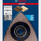 Bosch Professional Expert Sanding Plate AVZ 90 RT10 Blatt für Multifunktionswerkzeuge, 90 mm (2608900043)