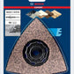 Bosch Professional Expert Sanding Plate MAVZ 116 RT6 Blatt für Multifunktionswerkzeuge, 116 mm (2608900054)