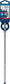 Bosch Professional Expert SDS plus-7X Hammerbohrer, 8 x 200 x 265 mm (2608900090)
