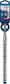 Bosch Professional Expert SDS plus-7X Hammerbohrer, 15 x 200 x 265 mm (2608900128)