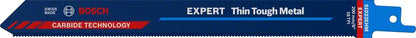 Bosch Professional Expert 'Thin Tough Metal' S 1022 EHM Säbelsägeblatt, 1 Stück (2608900363)