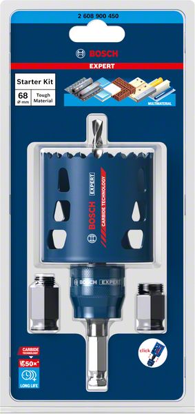 Bosch Professional LS ToughMaterial 68mm Starter Kit EXPERT (2608900450)