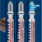Bosch Professional Expert 'Hardwood Fast' T 144 DHM Stichsägeblatt, 3 Stück (2608900541)