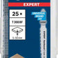Bosch Professional Expert 'Hardwood 2-side clean' T 308 BF Stichsägeblatt, 25 Stück (2608900545)