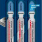 Bosch Professional Expert 'Stainless Steel' T 118 EHM Stichsägeblatt, 3 Stück (2608900562)