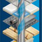Bosch Professional Expert HEX-9 MultiConstruction Bohrer, 8 x 50 x 100 mm (2608900581)
