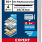 Bosch Professional Expert CYL-9 MultiConstruction Bohrer, 4 x 40 x 75 mm, d 4 mm, 10-tlg. (2608900637)