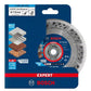 Bosch Professional Expert MultiMaterial Diamanttrennscheiben, 115 x 22,23 x 2,2 x 12 mm (2608900659)