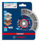 Bosch Professional Expert MultiMaterial X-LOCK Diamanttrennscheiben, 115 x 22,23 x 2,4 x 12 mm (2608900669)