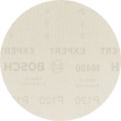 Bosch Professional Expert M480 Schleifnetz für Exzenterschleifer, 125 mm, G 120, 50 Stück (2608900682)