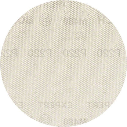 Bosch Professional Expert M480 Schleifnetz für Exzenterschleifer, 125 mm, G 220, 50 Stück (2608900685)
