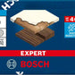 Bosch Professional Expert M480 Schleifnetz für Exzenterschleifer, 125 mm, G 320, 50 Stück (2608900687)