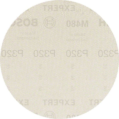 Bosch Professional Expert M480 Schleifnetz für Exzenterschleifer, 125 mm, G 320, 50 Stück (2608900687)