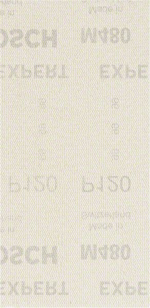 Bosch Professional Expert M480 Schleifnetz für Schwingschleifer, 93 x 186 mm, G 120, 50-tlg. (2608900754)