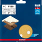 Bosch Professional Expert C470 Schleifpapier mit 8 Löchern für Exzenterschleifer, 115 mm, G 180, 5-tlg. (2608900798)
