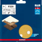 Bosch Professional Expert C470 Schleifpapier mit 8 Löchern für Exzenterschleifer, 115 mm, G 320, 5-tlg. (2608900800)
