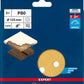 Bosch Professional Expert C470 Schleifpapier mit 8 Löchern für Exzenterschleifer, 125 mm, G 80, 5-tlg. (2608900805)