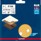 Bosch Professional Expert C470 Schleifpapier mit 8 Löchern für Exzenterschleifer, 125 mm, G 100, 5-tlg. (2608900806)