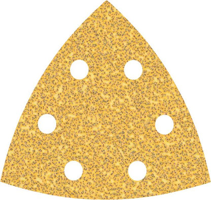 Bosch Professional Expert C470 Schleifpapier für Deltaschleifer, 93 mm, G 40, 5 Stück (2608900823)