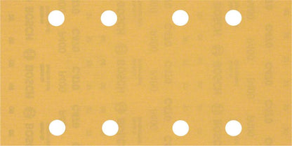 Bosch Professional Expert C470 Schleifpapier mit 8 Löchern für Schwingschleifer, 93 x 186 mm, G 400, 10-tlg. (2608900859)