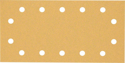 Bosch Professional Expert C470 Schleifpapier mit 14 Löchern für Schwingschleifer, 115 x 230 mm, G 80, 10-tlg. (2608900862)