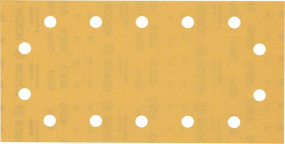 Bosch Professional Expert C470 Schleifpapier mit 14 Löchern für Schwingschleifer, 115 x 230 mm, G 400, 10-tlg. (2608900866)