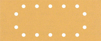 Bosch Professional Expert C470 Schleifpapier mit 14 Löchern für Schwingschleifer, 115 x 280 mm, G 100, 10-tlg. (2608900876)