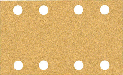 Bosch Professional Expert C470 Schleifpapier mit 8 Löchern für Schwingschleifer, 80 x 133 mm, G 60, 10-tlg. (2608900878)