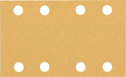 Bosch Professional Expert C470 Schleifpapier mit 8 Löchern für Schwingschleifer, 80 x 133 mm, G 80, 10-tlg. (2608900879)
